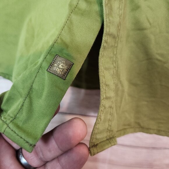 The Territory Ahead Men's Heavy Outdoor Button Shirt Size XLT Green Long Sleeve - Picture 5 of 14